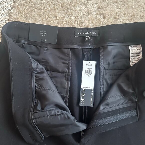 Banana Republic Wide Leg Crop Dress Pants - Picture 2 of 3